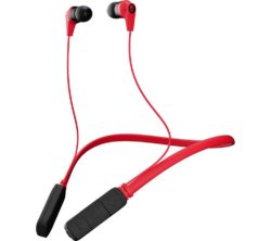 SKULLCANDY Ink'd Wireless Bluetooth Headphones - Red & Black